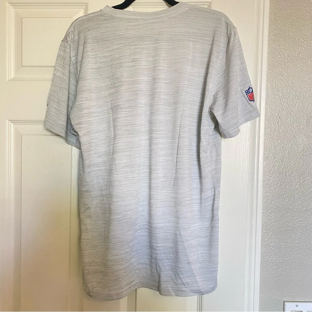 NWT Men's Gray Kansas City Chiefs Nike NFL Tee Size Large